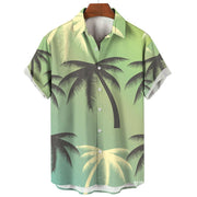 Men Shirts Tea Summer Shirt Top 5xl V-neck Vintage Clot