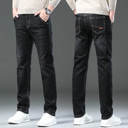 Men's Casual Loose Straight High Stretch Jeans