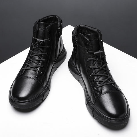 Plus Size Men's Shoes Soft-soled Martin Boots