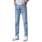 Men's Pants Stretch Slim-fitting Small Straight Trousers